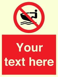 Custom No personal water craft